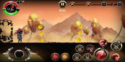 Dark Knight Fight - Stickman Legend : epic war تصوير الشاشة 1