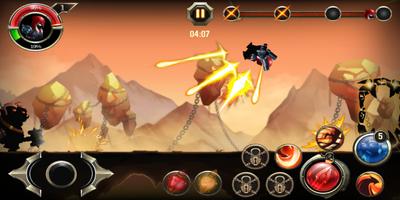 Dark Knight Fight - Stickman Legend : epic war تصوير الشاشة 2