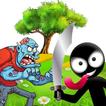 Stickman combats vs zombies: échapper