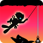 آیکون‌ Stickman swing : Rope Swing - Game offline