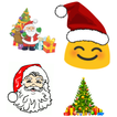 Christmas Stickers Santa Claus