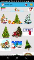 پوستر Christmas Stickers Santa Claus