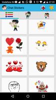 Chat Stickers For JioChat penulis hantaran