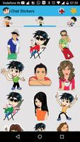 Chat Stickers For JioChat تصوير الشاشة 1