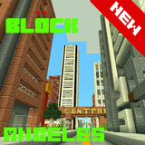 Block Angeles map for mcpe icône
