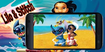 Lilo - moto Stitch game Affiche