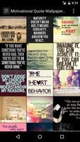Motivational Quote Wallpapers Affiche