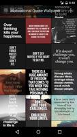 برنامه‌نما Motivational Quote Wallpapers عکس از صفحه