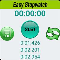 Easy Stopwatch الملصق