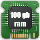 100 gb Storage Space cleaner : SIMULATED ikona