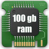 100 gb Storage Space cleaner : SIMULATED icono