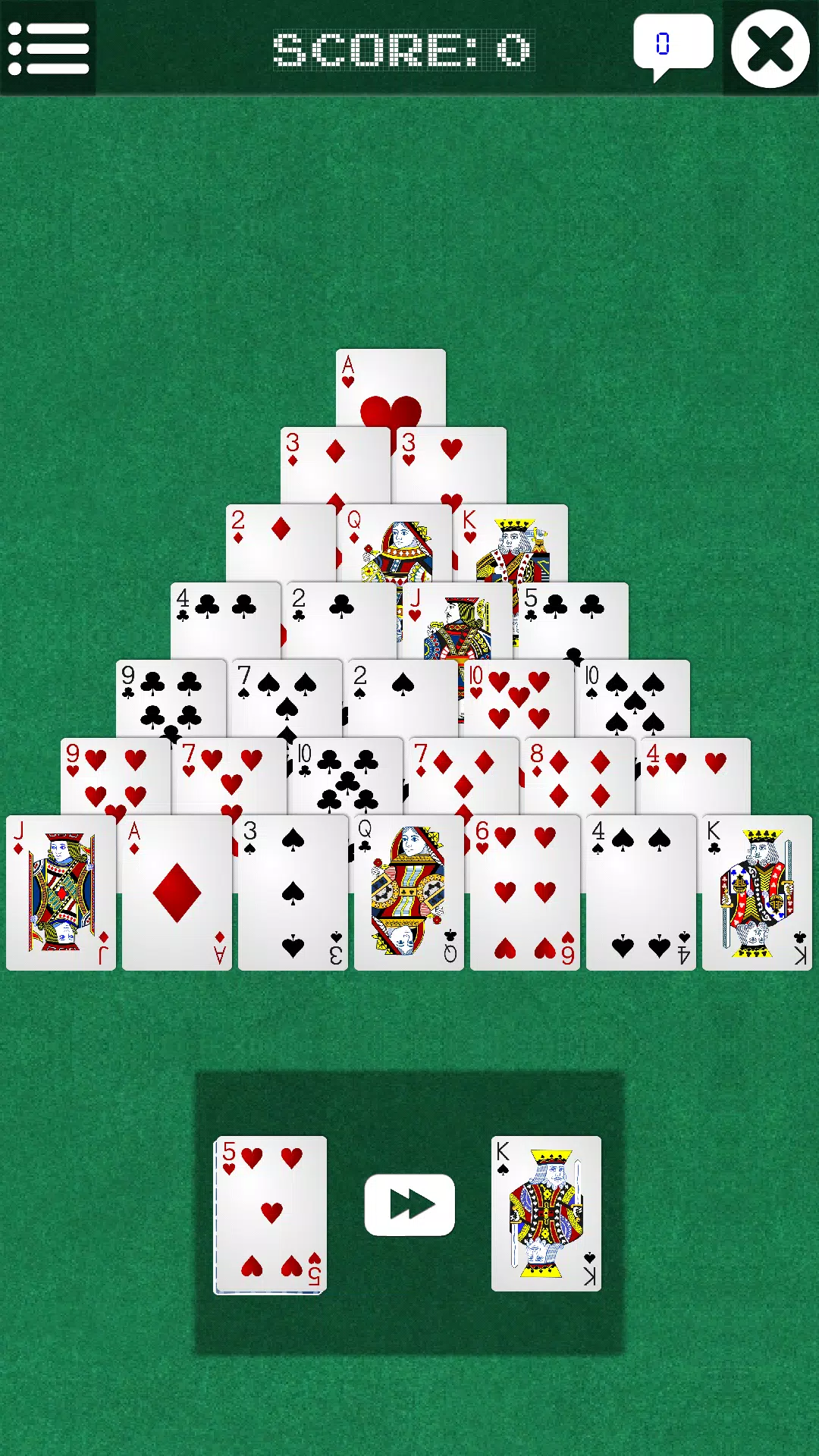 Solitario Pyramid