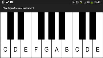 Organ Instrument de musique Affiche