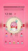 Strawberry Cupcake постер