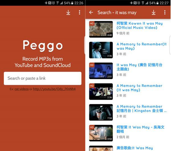 Peggo - Youtube To Mp3 Converter for Android - APK Download