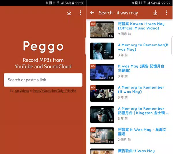 Peggo - Youtube To Mp3 Converter for Android - APK Download