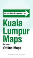 Kuala Lumpur Map (KL Maps) Plakat