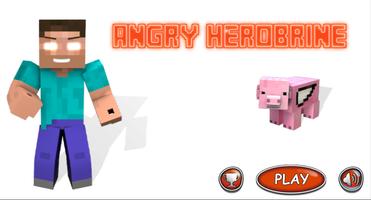 Angry Herobrine Super Mob FREE 海報
