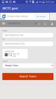 IRCTC & Indian Railway booking capture d'écran 3