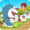 Super Doreamon Run in Cookie Jungle World