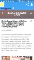 SUARA SULAWESI NEWS capture d'écran 3