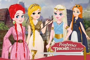 Princess of Thrones Dress up Ekran Görüntüsü 3