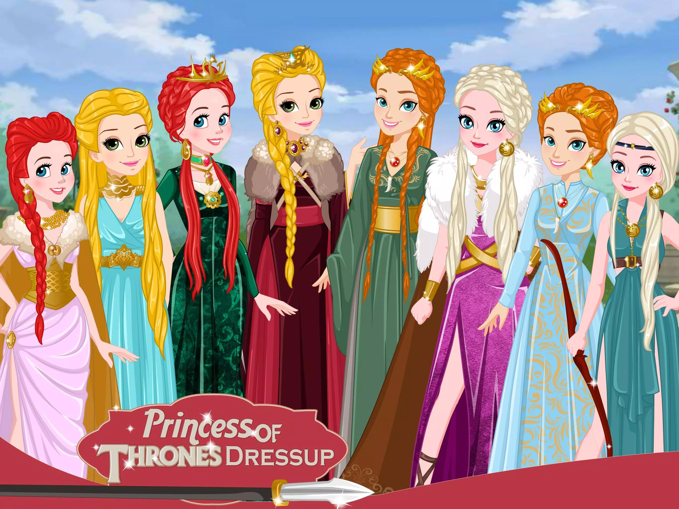 PRINCESS OF THRONES jogo online no