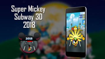 Super Mickey surf Rush : Subway Mouse Run 3D 2018 Affiche