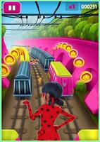 Subway Ladybug Clash run 截圖 1