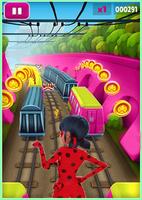 Subway Ladybug Clash run स्क्रीनशॉट 1