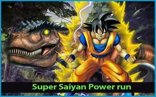 Subway Hero Goku Jungle Survivor rush ภาพหน้าจอ 3