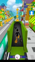 Lonney tunes dash : daffy subway escape 3D capture d'écran 1