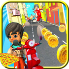 U-Bahn-Scooter leidet Run 3D Zeichen