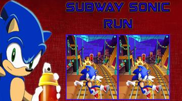 Subway Sonic Run Game Jump poster
