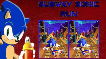 Subway Sonic Run Game Jump screenshot 1