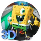 Super spongebob bikini squarepants rush subway 3D icône