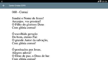 Cantor Cristão CCPS screenshot 2