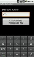 Suffix Dialer & Widget screenshot 2