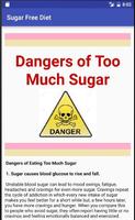 Reduce Sugar, be sugar smart avoid diabetes type 2 Affiche