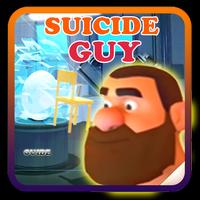 Suicide Guy Simulator Neighbor Guide Affiche
