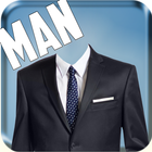 Man Suit - CV Photo Montage ikon