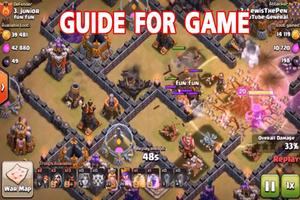 Guide The Clash Of Clans Game CoC پوسٹر