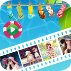 Summer Video Maker ไอคอน