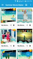 Summer Video Maker پوسٹر