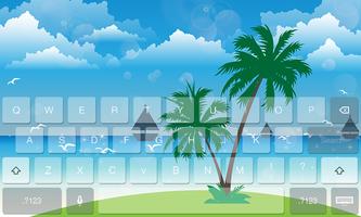 Summer Fresh Theme Keyboard 海报