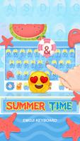 Summer Time Theme&Emoji Keyboard screenshot 2