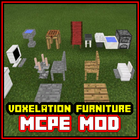 Voxelation Furniture Mod MCPE icône