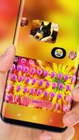 Sunflower Keyboard Yellow Flower Theme syot layar 2