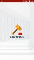 Law Terms Plakat