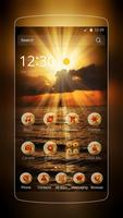 Luxury Sunset Sea plakat